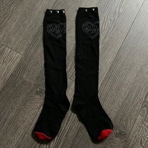 Metal Mulisha knee socks!
